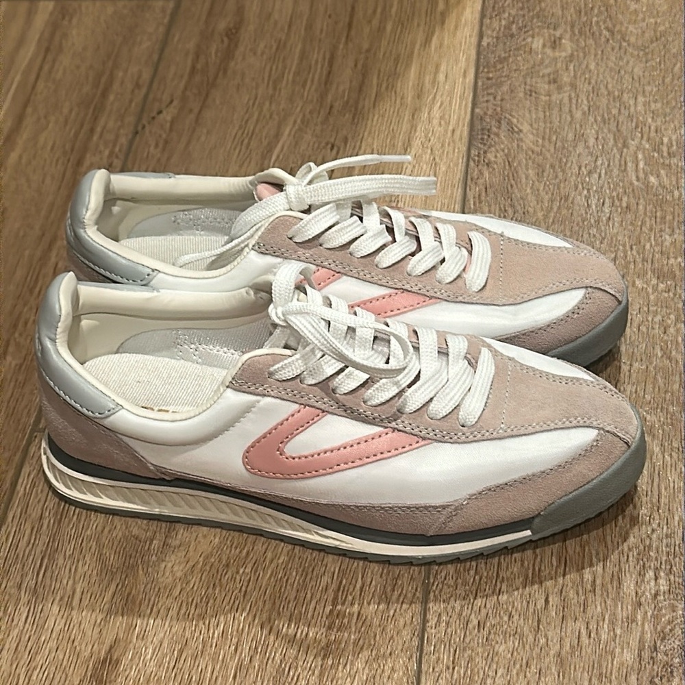 Tretorn Rawlins 2.0 White Blush Sneaker Size 6.5 - Picture 3 of 7